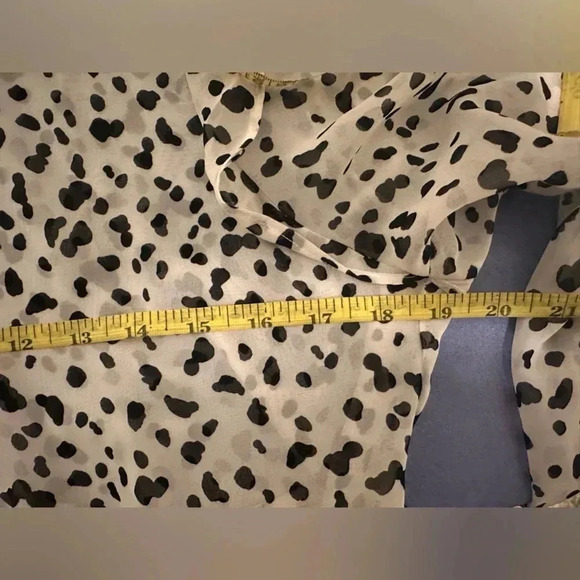 Pleione Black and White Blouse - Picture 7 of 7